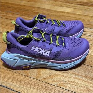 Hoka Women's Purple and Blue Athletic Shoes